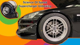 Supercharged S2000 Build Series Pt 2 Science Of Speed Supercharger Unboxing [upl. by Eelyrehc45]