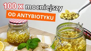 Przepis na syrop 100x MOCNIEJSZY od ANTYBIOTYKU [upl. by Gorman557]