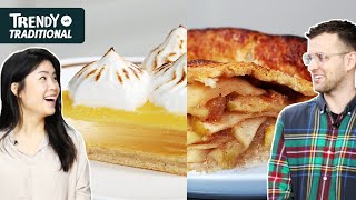 Trendy Vs Traditional Pie • Tasty [upl. by Bagger139]