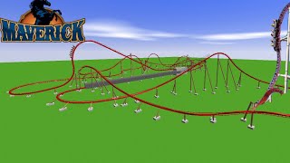 Maverick Cedar point ultimate coaster 2 pov with heart line roll [upl. by Gala]