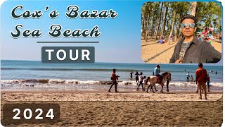 My First Ever Coxs Bazar Tour 2024  Feel the Magical Flow and Beauty Of Sea Beach and Ocean ❤️ [upl. by Armilda]