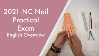 2021 Nail Practical Exam  English Version  KỲ THI THỰC HÀNH KỸ THUẬT LÀM MÓNG QUỐC GIA [upl. by Sundberg]