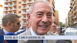 Forze della coalizione di governo al Jolly per i 2 anni del governo Meloni [upl. by Aivon]