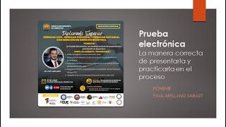 Prueba electrónica o digital [upl. by Fe]