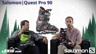 2016 Salomon Quest Pro 90 110 and 130 Mens Boot Overview by SkisDOTcom [upl. by Sitoiyanap]