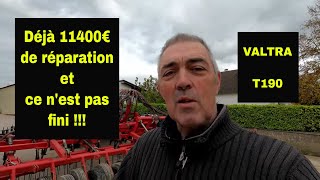 Entretien semoir HORSCH Cambridge contre les limaces et grosse facture de réparation sur VALTRA [upl. by Juliana]