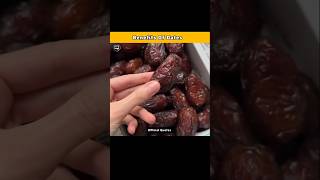 Benefits Of Dates Eating  Official Quotes shorts [upl. by Neelyaj]