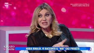 Nadia Rinaldi vi racconto il quotmioquot Gigi Proietti  Sabato in diretta 12102024 [upl. by Sihtam469]