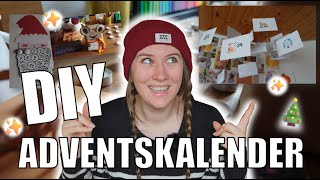 DIY Adventskalender selber basteln🎅✨ 4 Ideen zum Verschenken amp Befüllen🎄🌟 [upl. by Woodcock368]