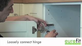 How To Fit Or Replace A Kitchen Hinge [upl. by Hsac]