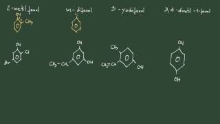 33 Formulación orgánica fenoles formulación y nomenclatura [upl. by Braswell]