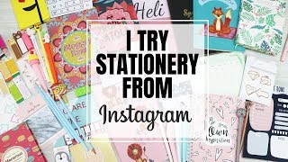 HUGE Instagram Stationery Haul From India  Giveaway  HeliHauls [upl. by Diver]