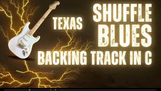 Shuffle in C Backing Track backingtrack backingtracksforguitar bluesshuffle bluesrock playalong [upl. by Esilehc]