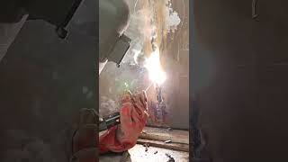 Vertical welding for xray [upl. by Wileen]