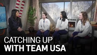 Watch A SitDown With Team USA Olympic Figure Skaters [upl. by Orvan350]