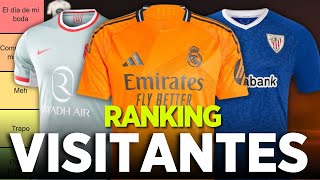 BUSCAMOS LA MEJOR CAMISETA VISITANTE DE LALIGA 2425  TIERLIST [upl. by Anilecram]