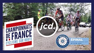 Je participe à LA TRICOLORE  la CYCLOSPORTIVE des Championnats de France de cyclisme sur route [upl. by Gui]