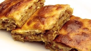 El Açması Kıymalı Börek Tarifi [upl. by Udella]