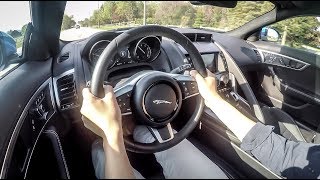 2018 Jaguar FType fourcylinder  Exhaust Notes [upl. by Yrrep]