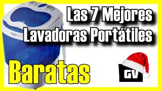 👕💧 Las 7 MEJORES Lavadoras Portátiles BARATAS de Amazon 2024✅CalidadPrecio Con Centrifugado [upl. by Ahsot]