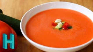 How to Make Gazpacho Recipe  Hilah Cooking [upl. by Sophy]