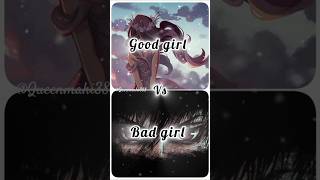 Good girl VS Bad girl trendingshorts fashiontrends ytshort choose Queenmahi388 [upl. by Adyahs]