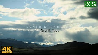 Death Stranding Directors Cut  Grafiktest XBox SerieX  4K [upl. by Urian]