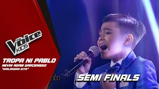 The Voice Kids Nevin Adam Garceniegos IMPRESSIVE RANGE with Kailangan Kita  Semi Finals [upl. by Nilyram68]