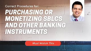 Purchasing or Monetizing an SBLC or other banking instruments Watch this [upl. by Desmund761]