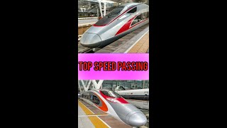 bullet train in 350 speed Passing [upl. by Yhtnomit828]