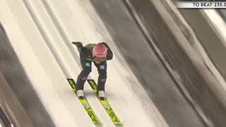 Planica WC 2020  Day 1  Karl Geiger  241m [upl. by Eyanaj]