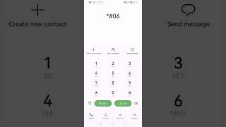 How to check Cellphone IMEI Number imeiinfo [upl. by Eniluap910]