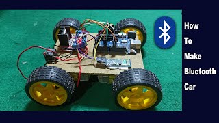 How to make Bluetooth car MyRealHobbies [upl. by Canale]