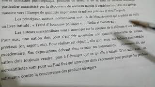 introduction à léconomie S1 EP 15 les mercantilistes [upl. by Htiekal20]