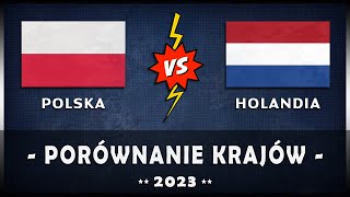 🇵🇱 POLSKA vs HOLANDIA 🇳🇱  Porównanie gospodarcze w ROKU 2023 Holandia [upl. by Larianna536]