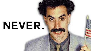 There Will Never Be Another Movie Like Borat [upl. by Araem]