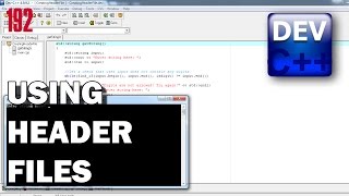 LEARN C Using Header files  string input [upl. by Kcirdot]