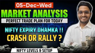 05 Dec Live Prediction Today  Nifty Bank nifty Option Trading Live Today Live stock market news [upl. by Mikkanen563]