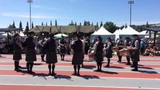 Crescent Beach Pipe Band Medley BC Highland Games 2014 [upl. by Nagah]