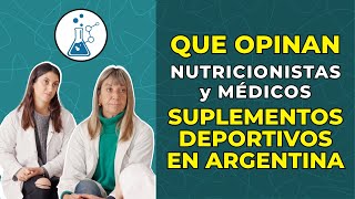 QUE OPINAN MÉDICAS y NUTRICIONISTAS de los suplementos  ENTREVISTA [upl. by Anoo]