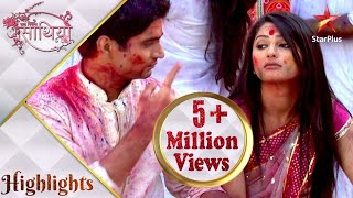 Saath Nibhaana Saathiya  Beautiful moments at Holi celebration [upl. by Astto248]