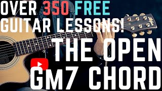 The Open Gm7 Chord 🎸 [upl. by Carolynn]