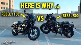 BUY the HONDA REBEL 1100 instead of the REBEL 500 [upl. by Katrina858]