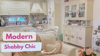 Perfectly Modern Shabby Chic Accents and Accessories 💝 Home Tour [upl. by Gainer]