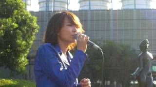 091121 Younha ユンナ fancam  好きなんだ＠ジョイナスの森彫刻公園55 [upl. by Pyszka]