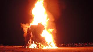 The 2017 Algiers Bonfire in New Orleans [upl. by Arraeic916]