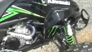 2010 Kawasaki KFX 450R and a MONSTER with first runs ON VIDEO [upl. by Graham]