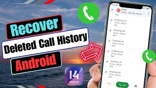 How To Recover Deleted Call History  Restore All Deleted Call Log Android 2024 [upl. by Francisca790]