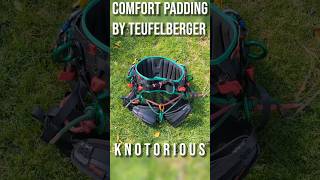 COMFORT PADDING for HarnessSaddle by Teufelberger for Arborists amp Tree Climbers arborist climbing [upl. by Elleiand541]