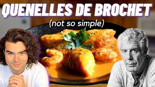 Anthony Bourdains Challenging Pike Dumplings Recipe  Back to Bourdain E36 [upl. by Illoh]